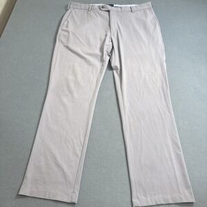 PANTS GOLF Peter Millar MENS 36X32 Crown Crafted EB50'S Gry Performance Stretch